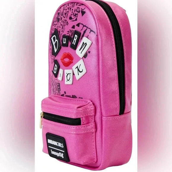 💄💋🩷 Loungefly Pencil Case Mean Girls Burn Book NWT Special Edition - Picture 2 of 6